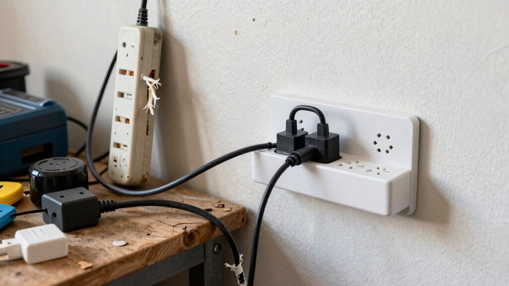 electrical hazards from improper strips