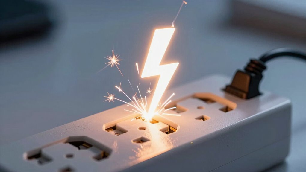 electrical surge damage prevention