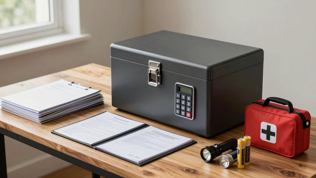 emergency kit and family plan