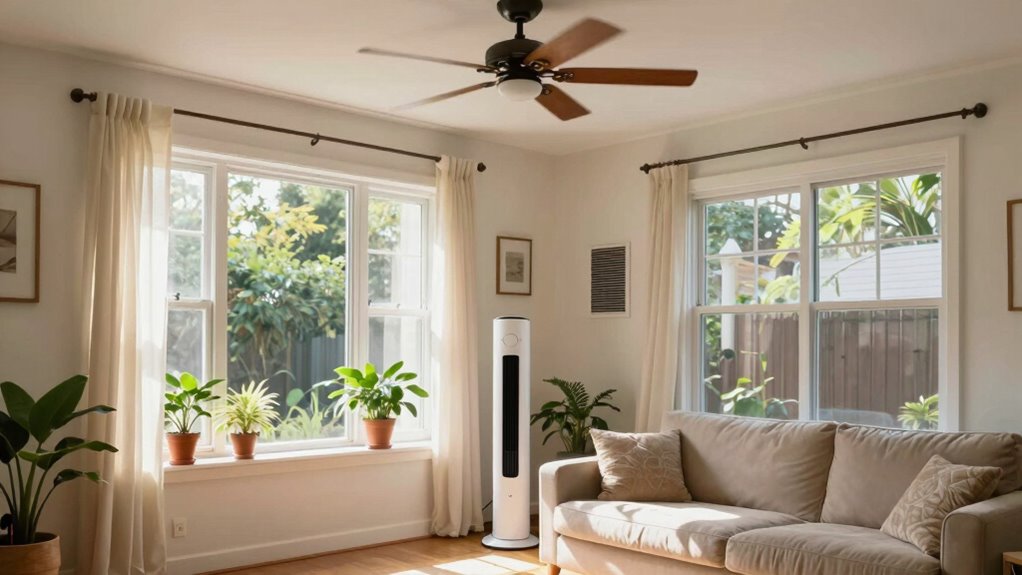 enhance airflow with plants