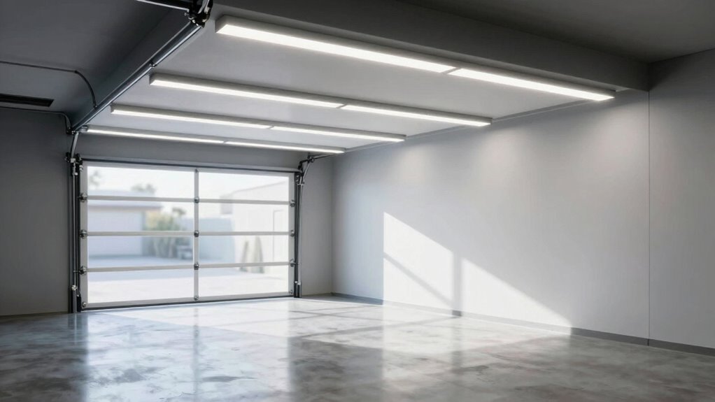 enhance garage lighting brightness