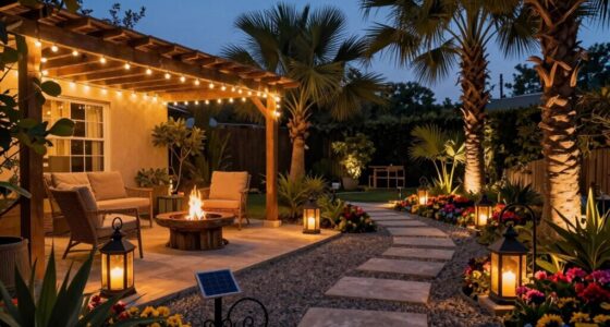 enhance outdoor evening illumination