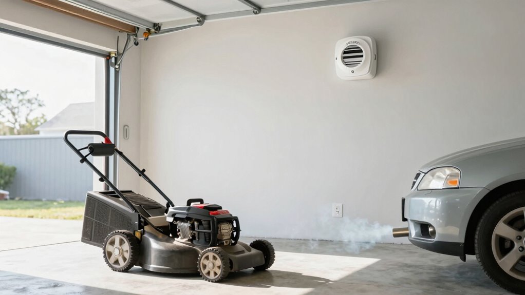 ensure proper garage ventilation