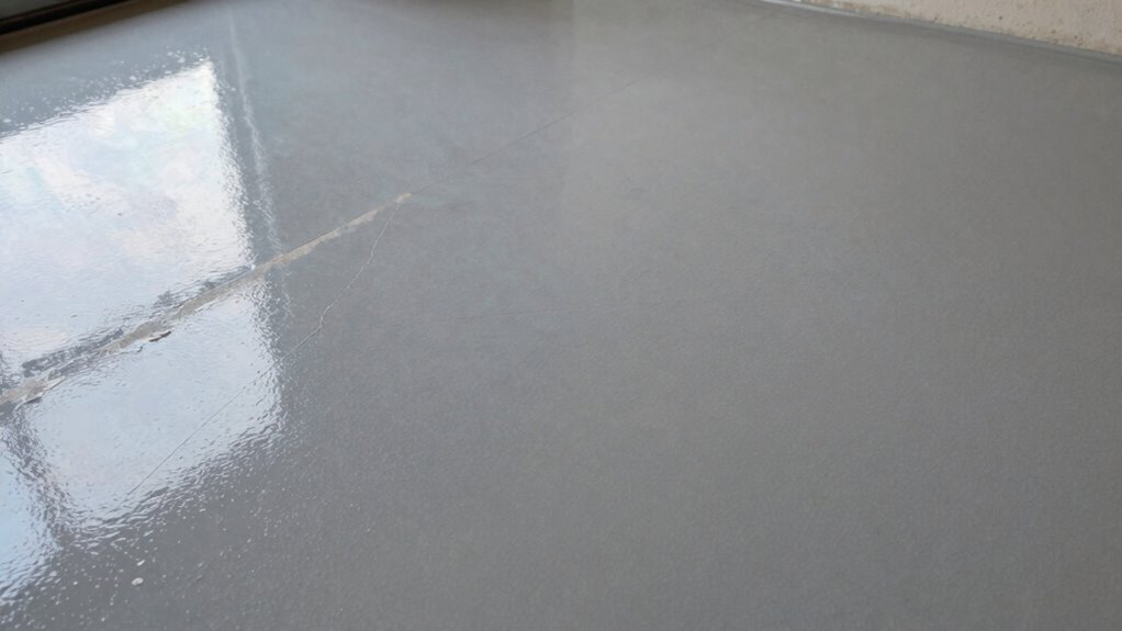 epoxy floor damage signs