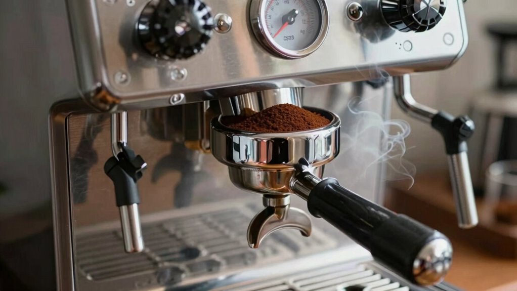 espresso pressure ensures optimal extraction