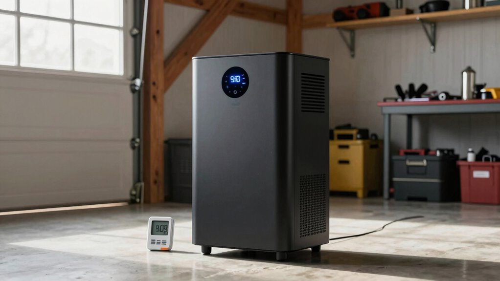 essential garage dehumidifier features