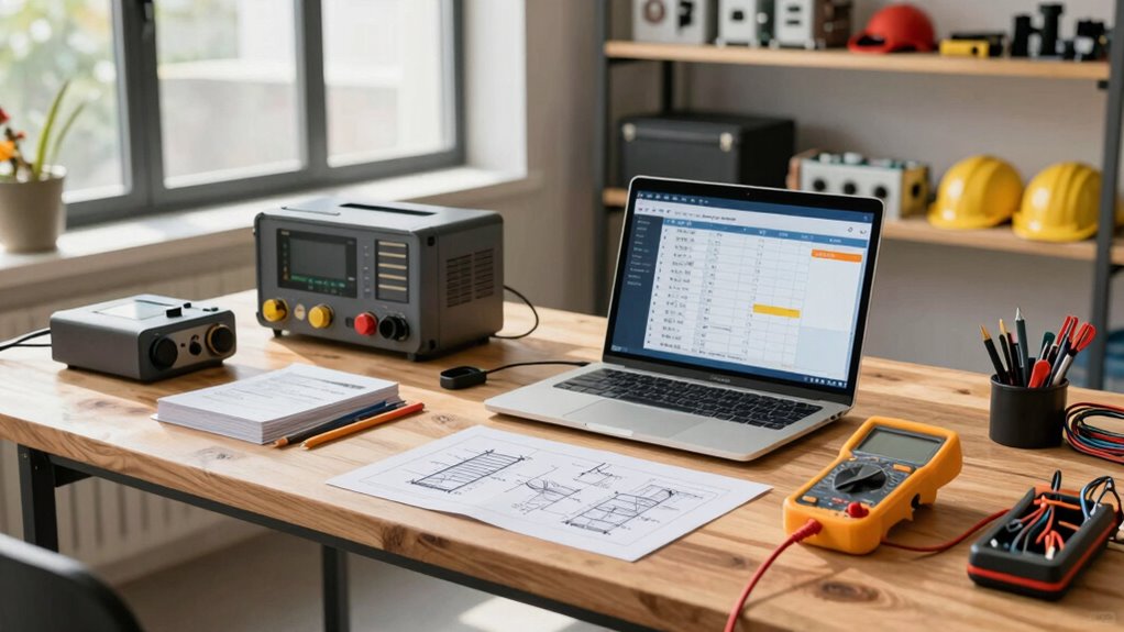 evaluate equipment power demands
