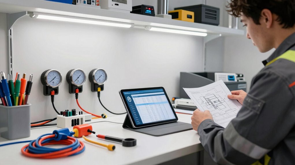 evaluate workshop electrical capacity