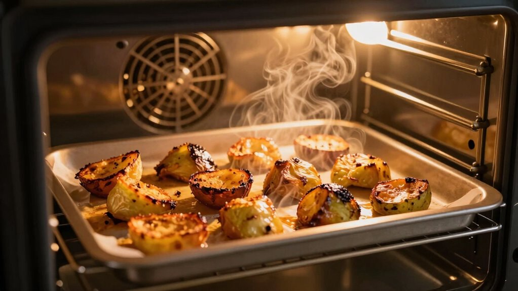 even heat circulation ensures crispiness