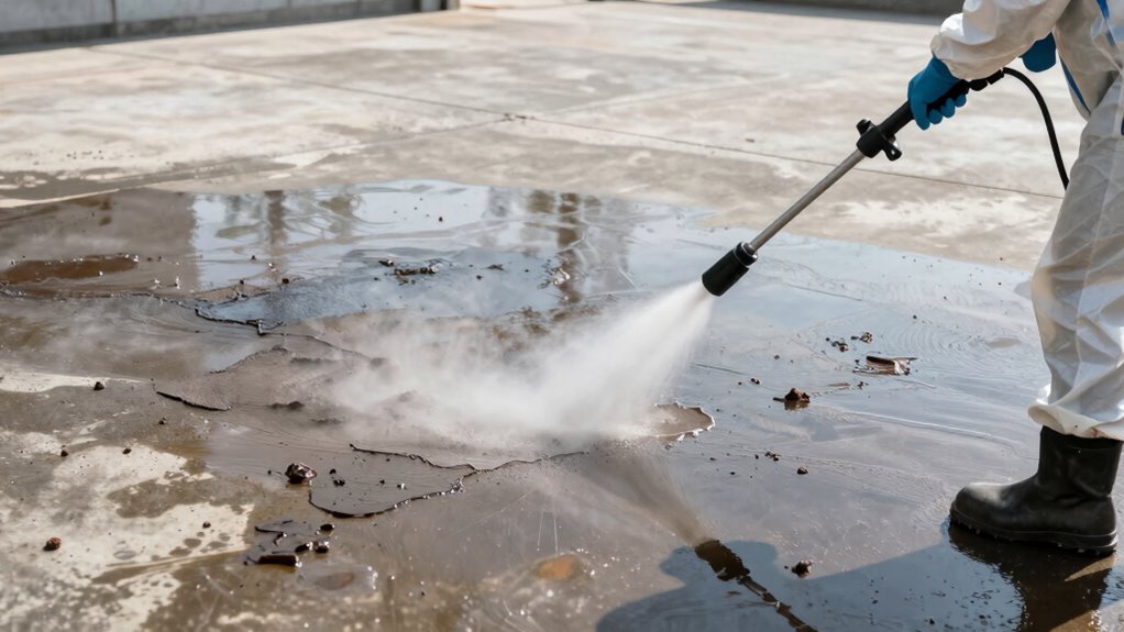 fast acting oil stain removers