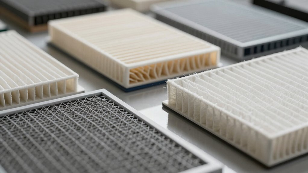 filter efficiency and capacity