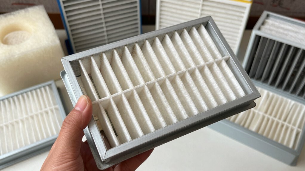 filter types and replacement schedule