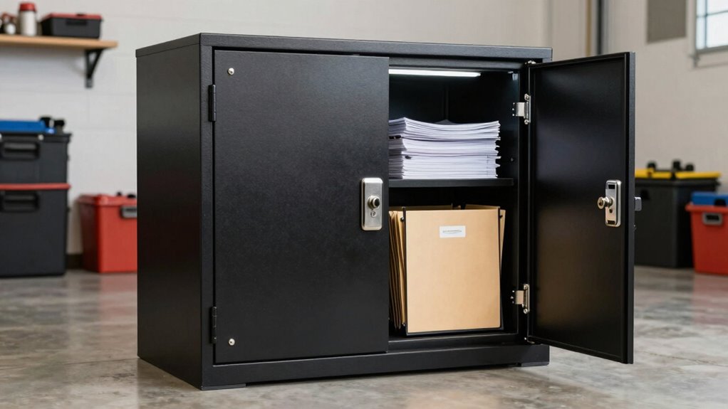 fireproof garage document cabinet