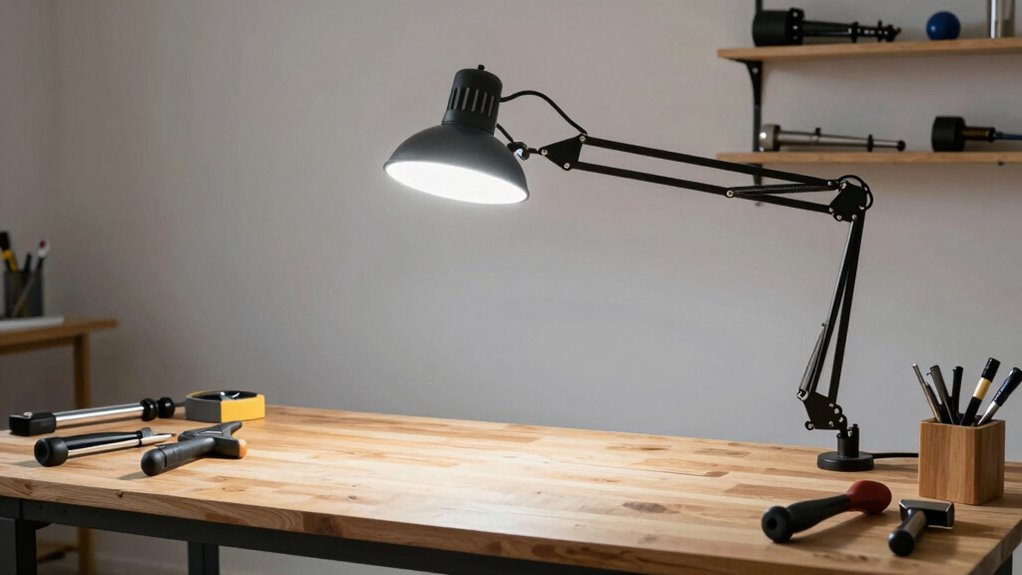 flexible adjustable workspace lighting