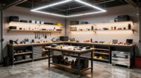 focused garage task lighting