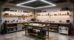 focused garage task lighting