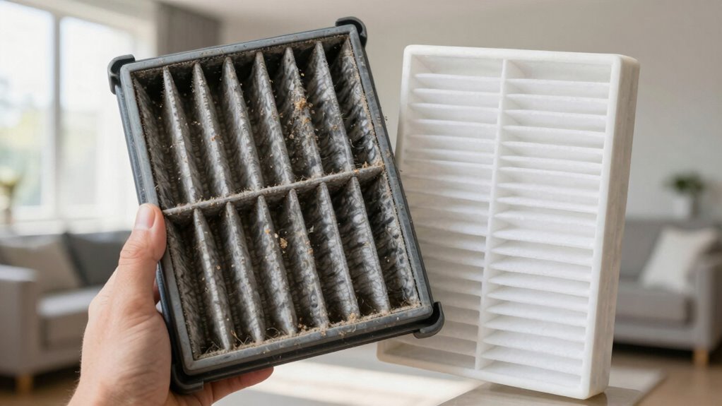 frequent allergen filter replacements