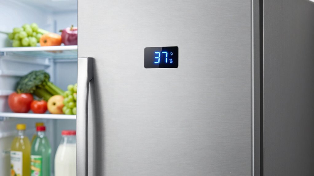 fridge temperature and efficiency