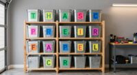garage bin labeling tips