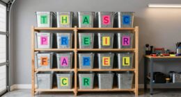 garage bin labeling tips