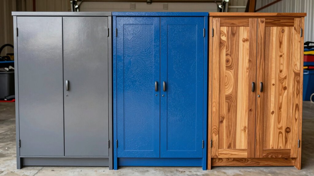 garage cabinet material comparison