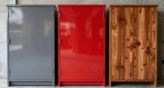 garage cabinet material durability