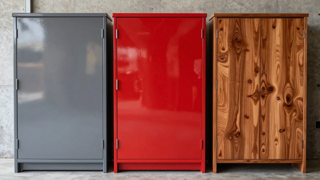 garage cabinet material durability