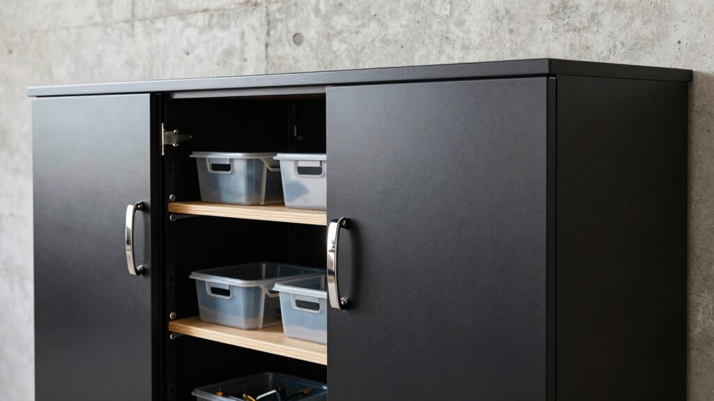 garage cabinet material types