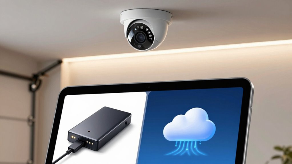 garage camera storage security