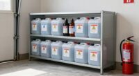 garage chemical storage guidelines
