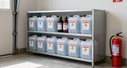 garage chemical storage guidelines