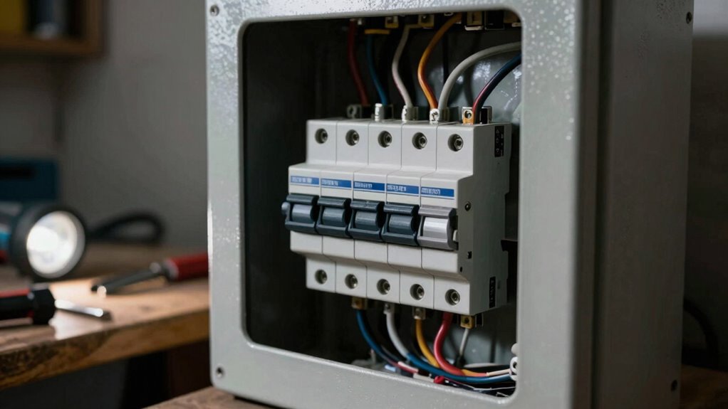 garage circuit breaker issues