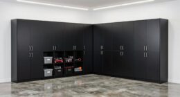 garage corner cabinet sets