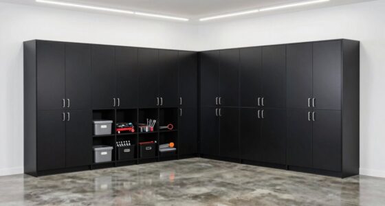 garage corner cabinet sets