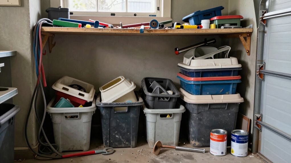 garage corners need organized lighting
