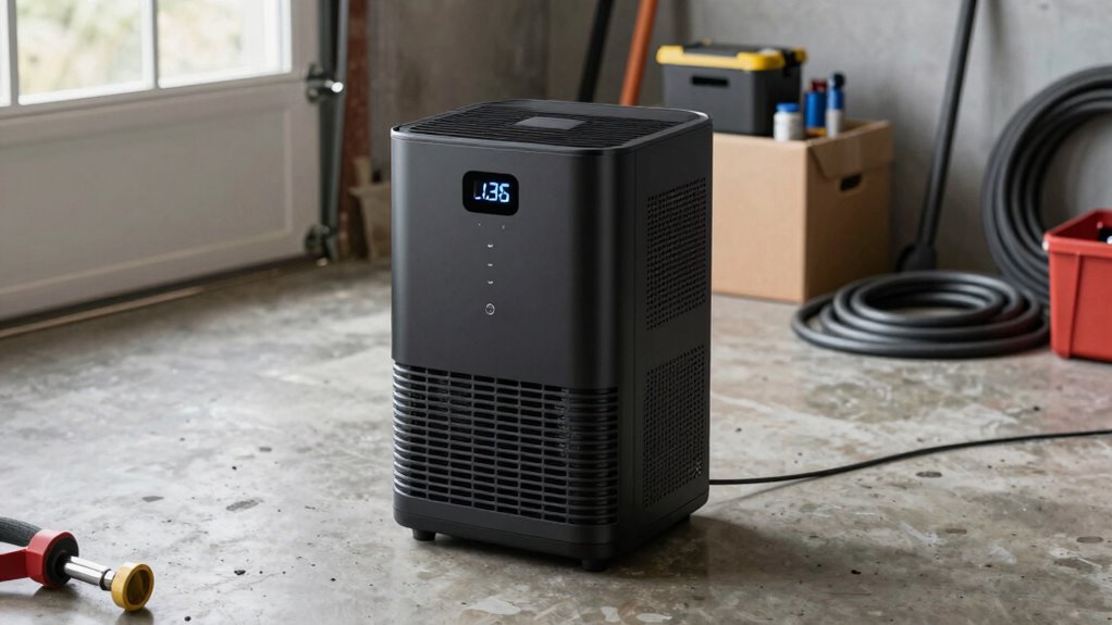 garage dehumidifier selection factors