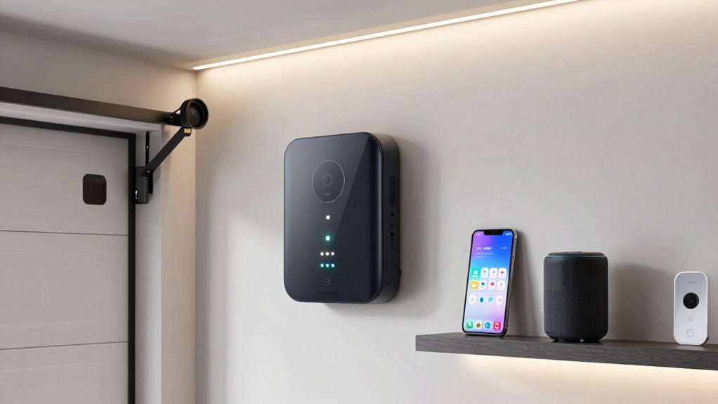 garage device automation routines