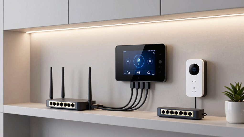 garage device network isolation