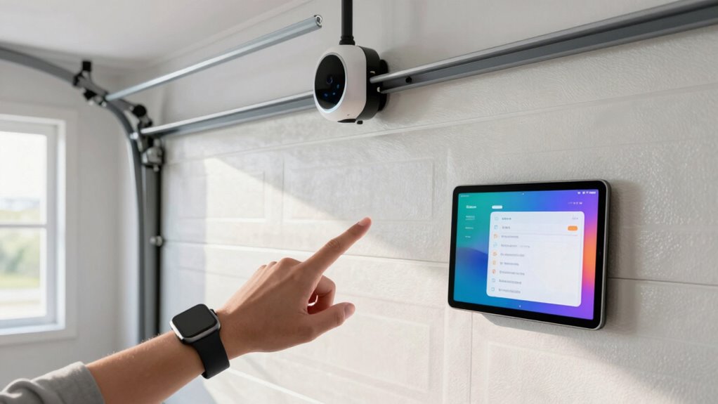 garage door automation and security