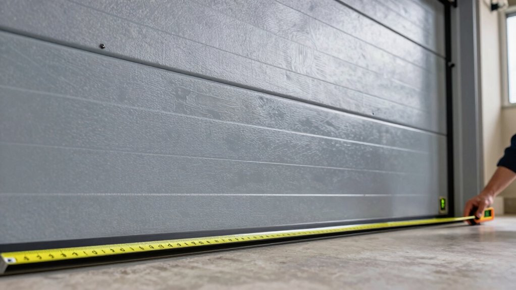 garage door clearance considerations