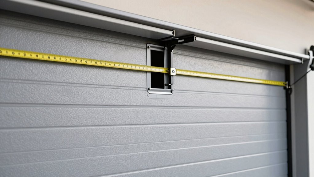 garage door clearance requirements