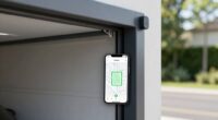 garage door geo fence setup