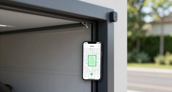 garage door geo fence setup