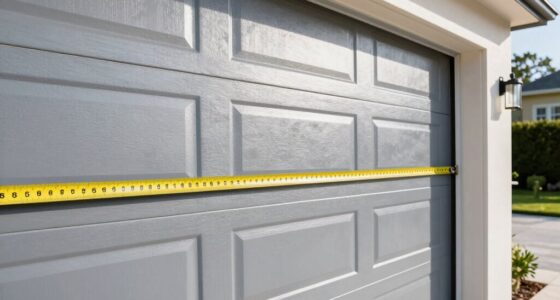 garage door height requirements