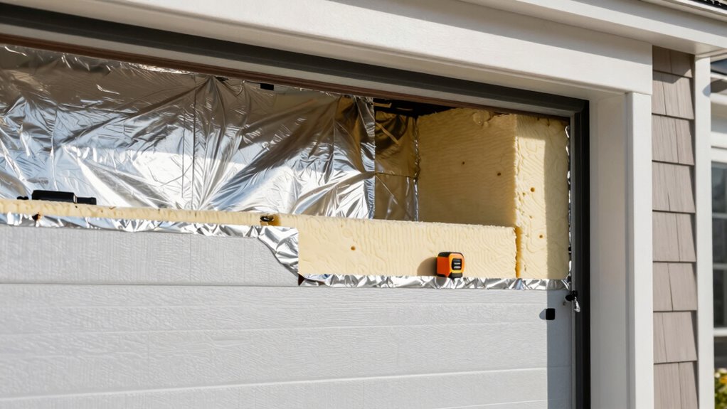garage door insulation choices