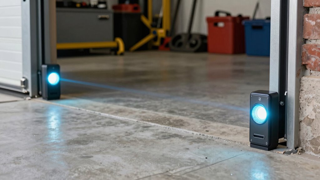 garage door obstacle detection