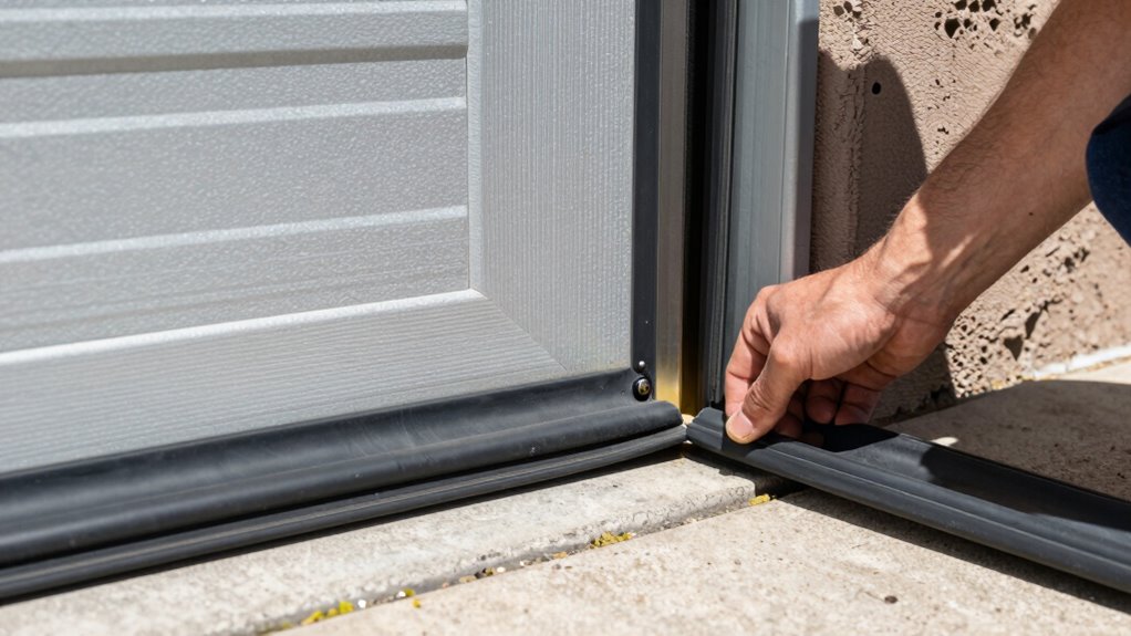 garage door seal replacement