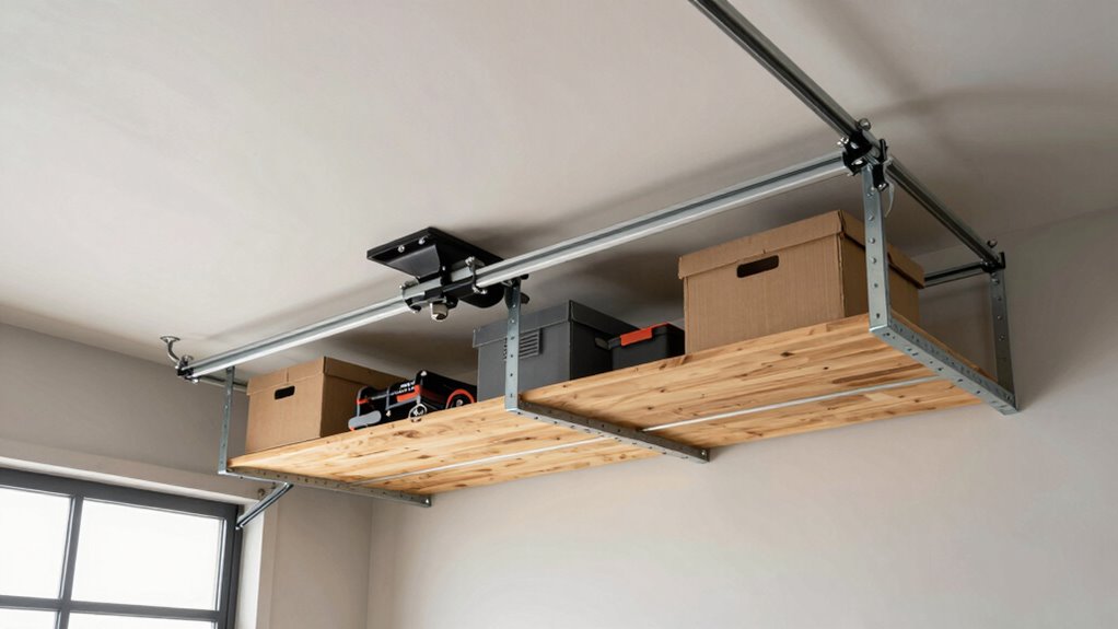 garage door track clearance