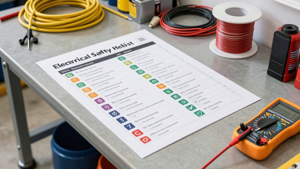 garage electrical safety checklist
