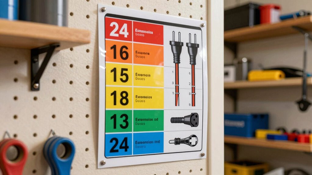 garage extension cord gauge